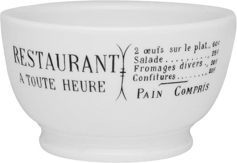 Pillivuyt Pillivuyt Brasserie Caf Au Lait Bowl 13 Ounce Capacity - Image 1