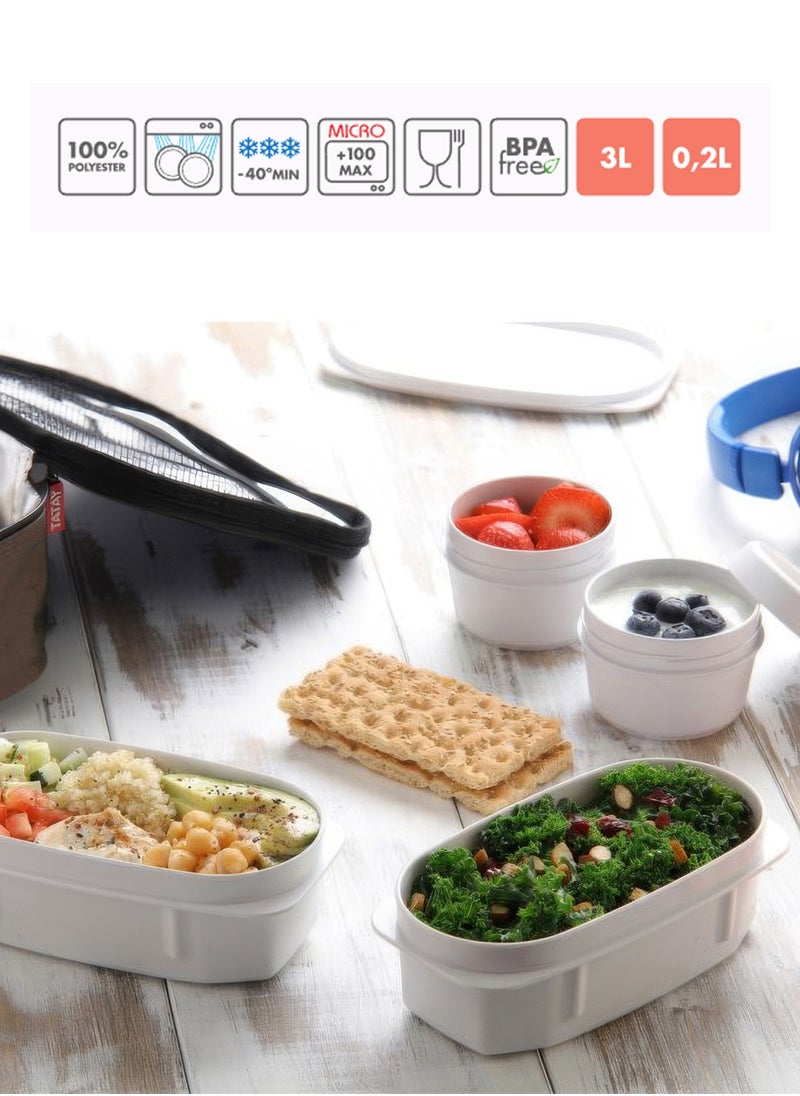 تاتاي طقم صندوق غداء مكون من 5 قطع عملي ومناسب للاستخدام اليومي  - Image 5