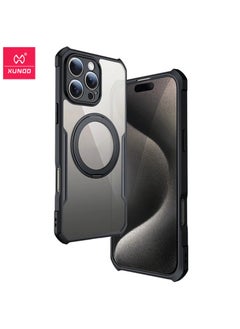 XUNDD Xundd For iPhone 16 Pro For  Magnetic Stand Case 360° Rotatable Holder Airbag Shockproof Cover  - Image 1