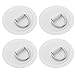 SING F LTD SING F LTD 4PCS D-Ring Patch Kayak D-Ring Pad Paddleboard Accessories for PVC Inflatable Boat Canoe Raft Dinghy Kayak  - Image 2