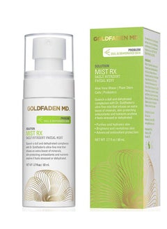 GOLDFADEN MD Mist RX | Daily Nutrient Face Mist | w/Aloe Vera Water, Plant Stem Cells & Antioxidants | Delivers Hydration & Revitalizes | Nourishing Makeup Setting Spray | 2.0 fl oz / 80 mL - pzsku/Z2BE4155A77BBEF71D35CZ/45/1741163859/a51bc387-e1c3-423c-899f-7b5956acd021