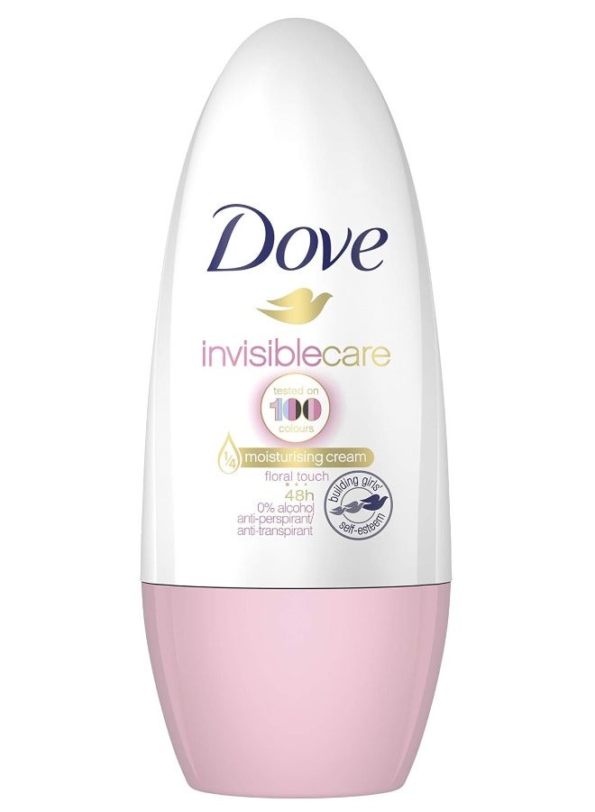 Dove Dove Invisible Care Floral Touch Anti-Perspirant Deodorant Roll-On For Women 50 Ml - Image 1