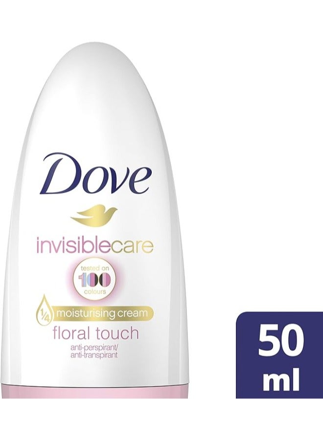 Dove Dove Invisible Care Floral Touch Anti-Perspirant Deodorant Roll-On For Women 50 Ml - Image 2