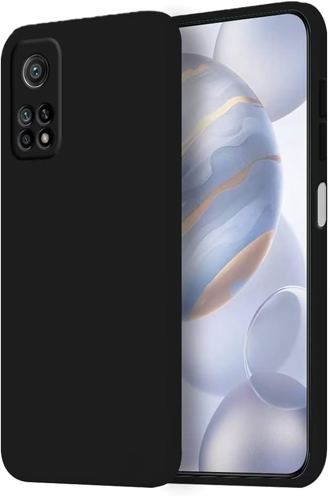 Case Compatible with Xiaomi MI 10T 5G / Xiaomi MI 10T Pro 5G (6.67 Inches) Soft Liquid TPU Silicone Protective Case, Shockproof in Anti-Scratch Protective Cover