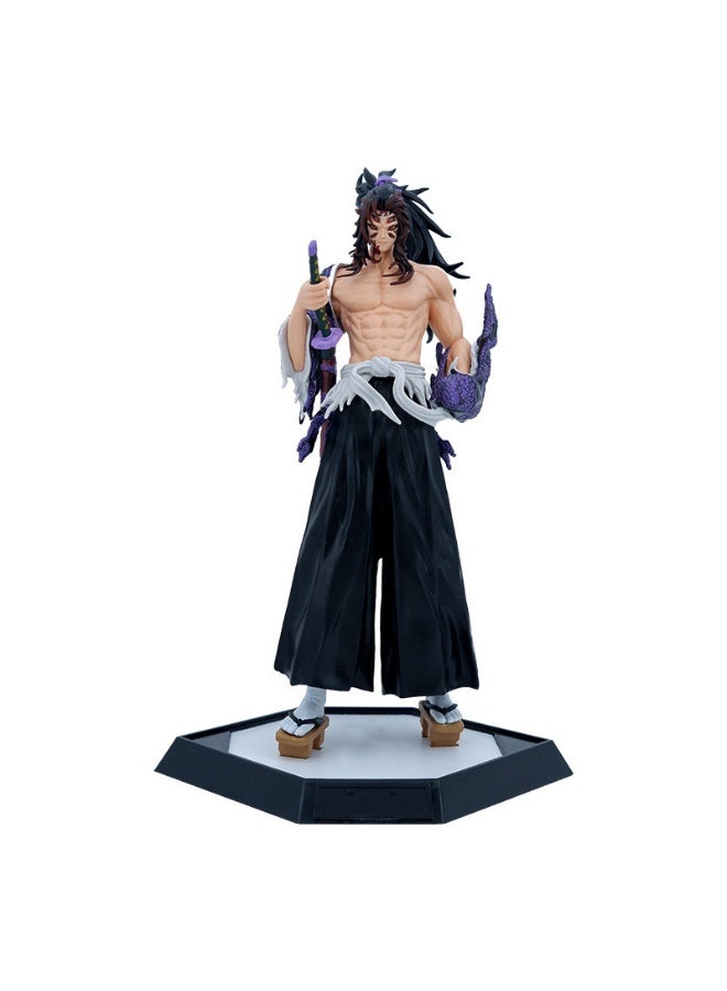 Halamodo Kokushibo Standing PVC Figure，Birthday Gift, Desk Ornament and Impressive Collectible 30.5 cm - Image 1