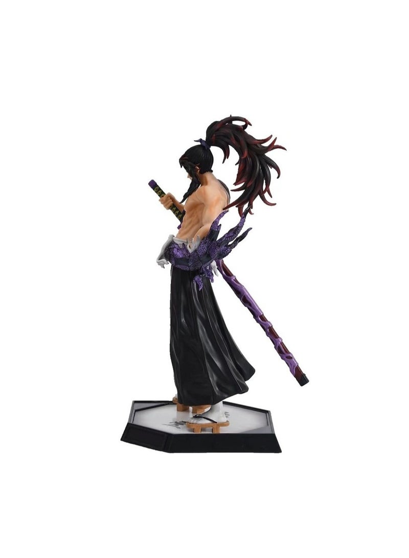 Halamodo Kokushibo Standing PVC Figure，Birthday Gift, Desk Ornament and Impressive Collectible 30.5 cm - Image 3