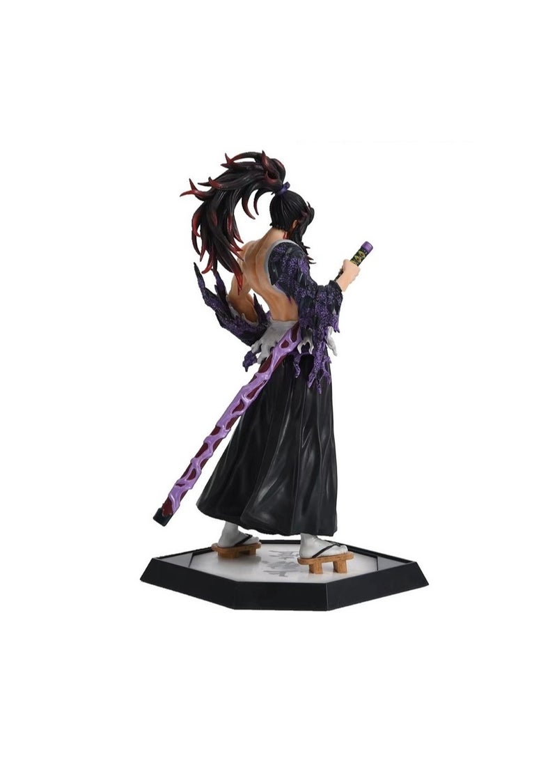 Halamodo Kokushibo Standing PVC Figure，Birthday Gift, Desk Ornament and Impressive Collectible 30.5 cm - Image 2