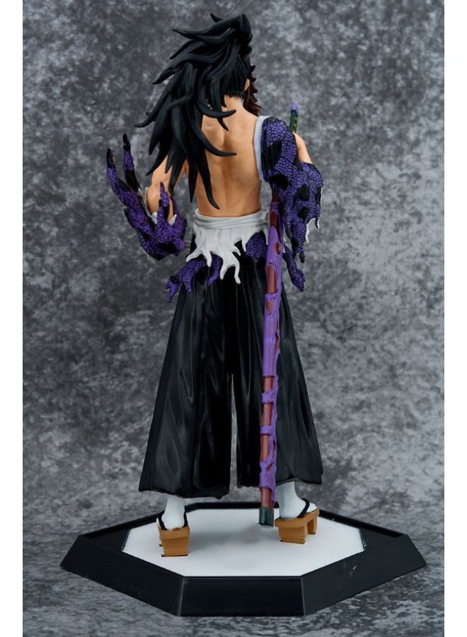 Halamodo Kokushibo Standing PVC Figure，Birthday Gift, Desk Ornament and Impressive Collectible 30.5 cm - Image 5
