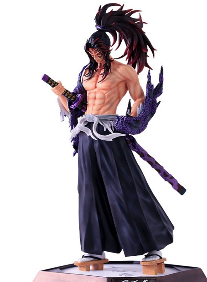 Halamodo Kokushibo Standing PVC Figure，Birthday Gift, Desk Ornament and Impressive Collectible 30.5 cm - Image 2