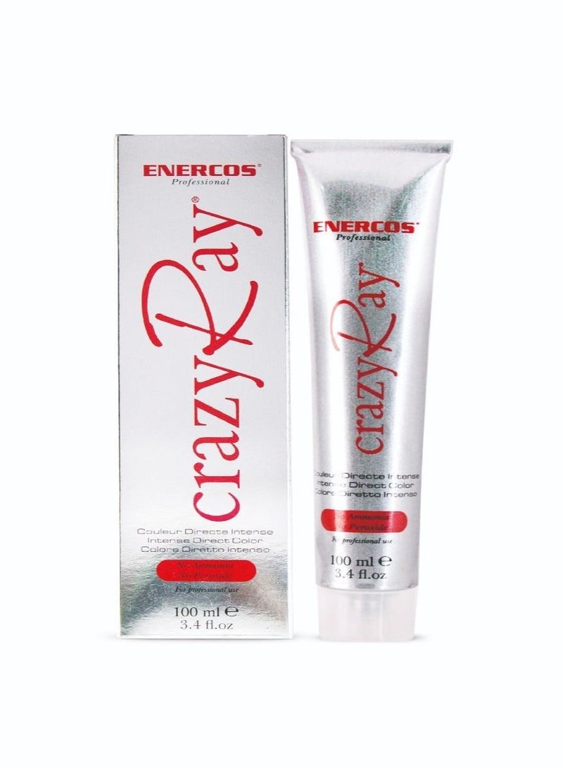 ENERCOS Green Crazyray Hair Color 100ml - Image 1