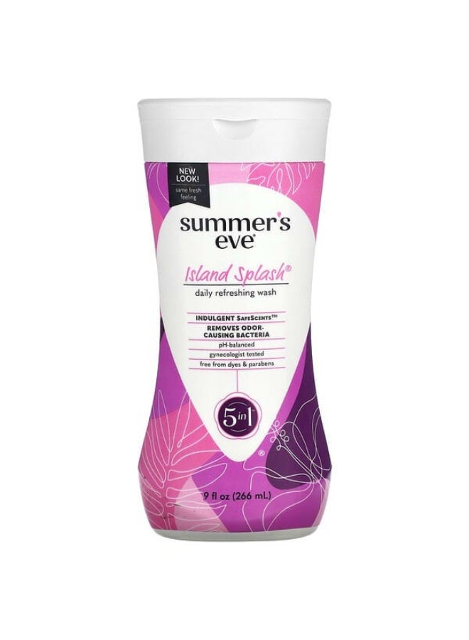Summer'S Eve Island Splash Cleansing Wash For Women - 9 Oz - Image 1