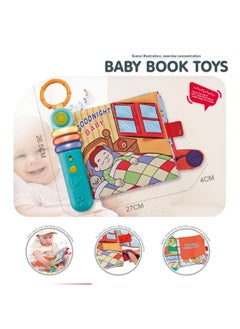 Generic Cloth Book Gift Box Early Education Baby Toys Unbreakable And Chewable Educational Toddler Toys Birthday Gift-Color:Bedtime Story Music Cloth Book  - Image 4