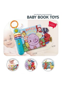 Generic Cloth Book Gift Box Early Education Baby Toys Unbreakable And Chewable Educational Toddler Toys Birthday Gift-Color:Bedtime Story Music Cloth Book  - Image 3