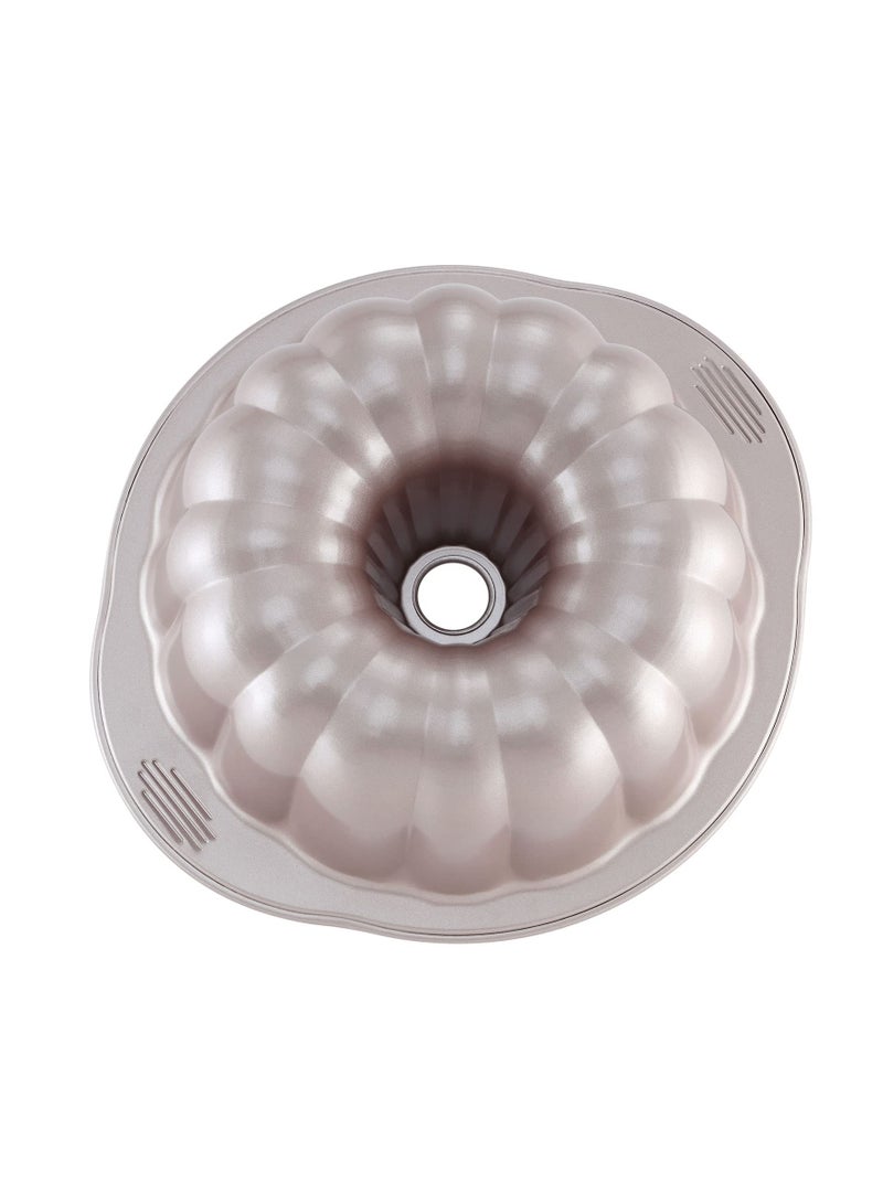 Tube Cake Pan 9.5 Inch Non Stick Pumpkin Shaped Tube Pan - Image 1