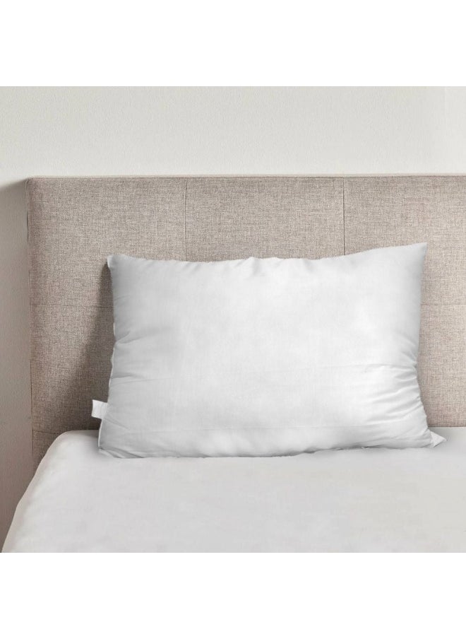 DANUBE HOME Oliana Comfort Pillow 50x70 Cm White | 144 Thread Count Pillow | Extra Soft Comfortable Sleeping Pillows For Bedroom  - Image 2