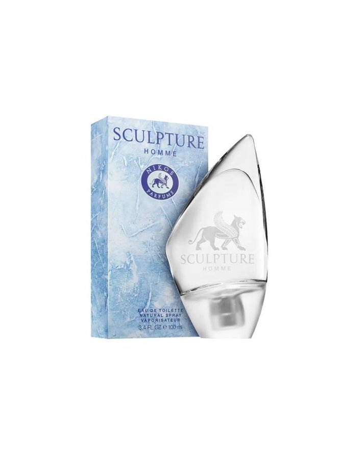 Nikos Sculpture Homme EDT 100ml - Image 2