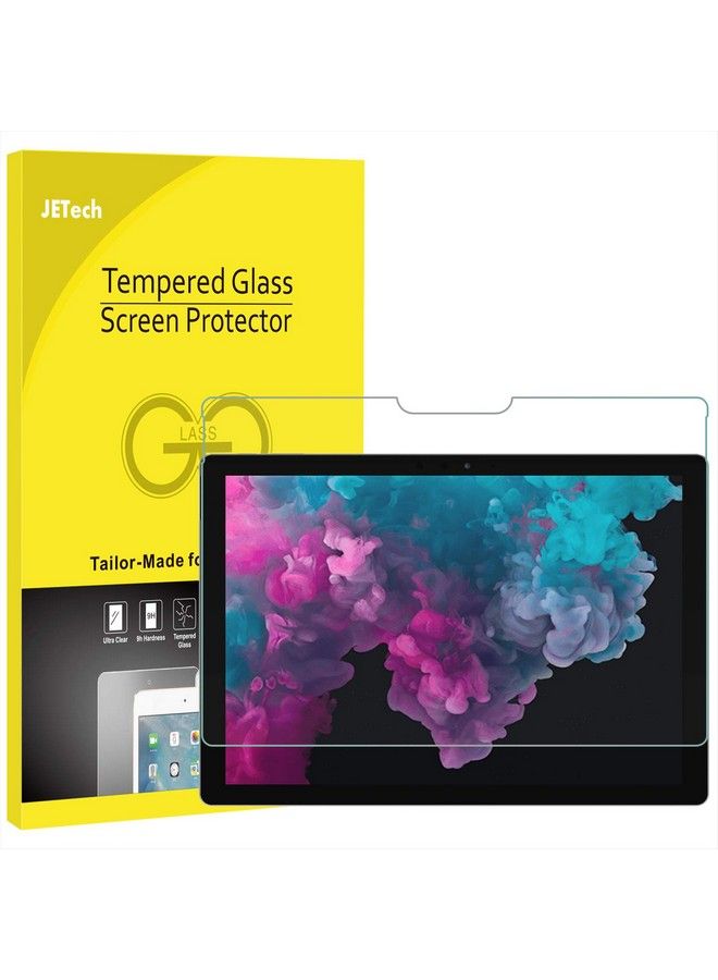 Jetech Screen Protector For Microsoft Surface Pro 6 5 4 Tempered Glass Film - Image 1