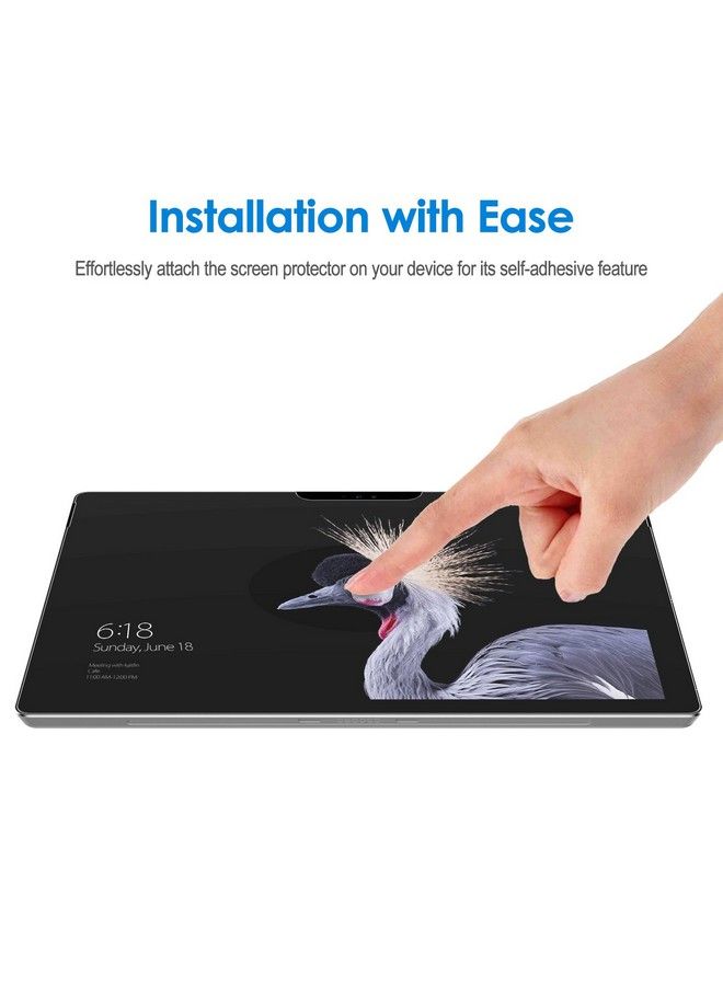 Jetech Screen Protector For Microsoft Surface Pro 6 5 4 Tempered Glass Film - Image 4