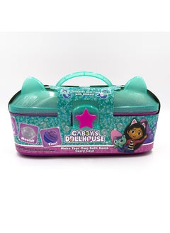 RMS Gabby's Dollhouse Make Your Own Bath Bomb Carry Case - Diy Bath Bomb Kit With Vanity Case And Customizable Stickers Fun For Girls Includes Molds, Cha And More  - Image 1