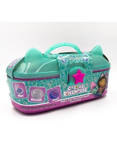 RMS Gabby's Dollhouse Make Your Own Bath Bomb Carry Case - Diy Bath Bomb Kit With Vanity Case And Customizable Stickers Fun For Girls Includes Molds, Cha And More  - Image 2