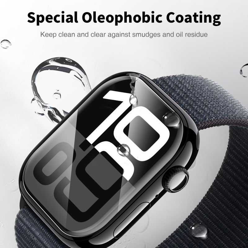 LK 6 Pack for Apple Watch Series 11 Screen Protector 46mm Series 10 [Flexible TPU Not Glass] Self-Healing, Max Coverage, Bubble Free, HD Clear Screen Protector for iWatch S11/S10 46mm, Anti-Scratch - Image 4