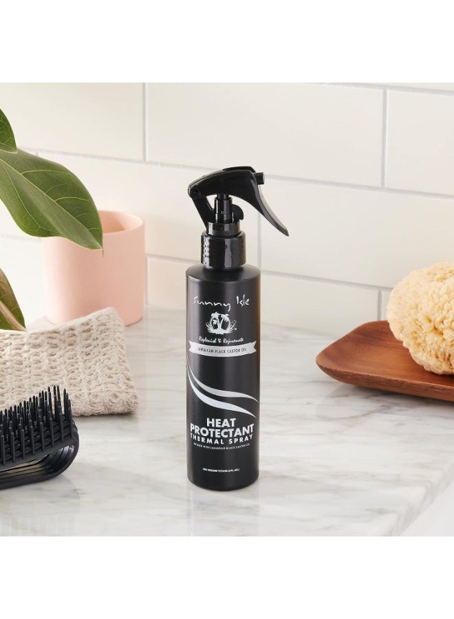 صاني آيل بخاخ ساني آيل الواقي من الحرارة، زيت الخروع الأسود الجامايكي 177.4 مل - Image 2