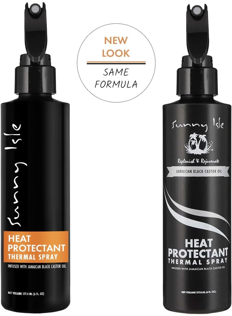 صاني آيل بخاخ ساني آيل الواقي من الحرارة، زيت الخروع الأسود الجامايكي 177.4 مل - Image 4