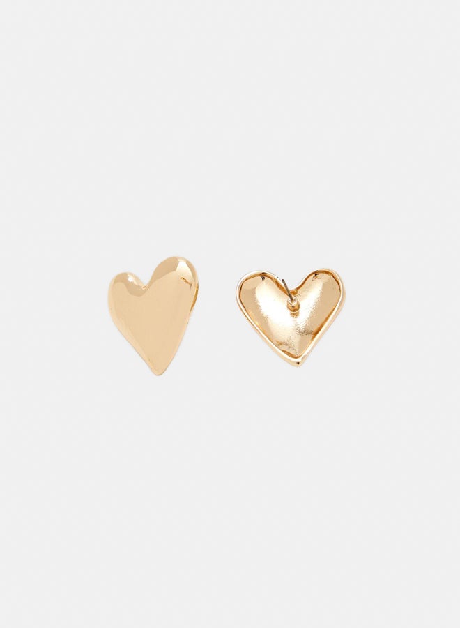 FOREVER 21 Heart Drop Earrings  - Image 3