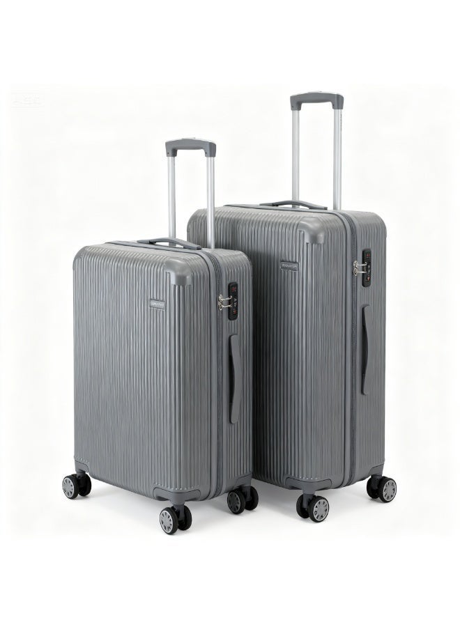 الازدهار أمتعة Prosperity المتميزة القابلة للتوسيع مع 8 عجلات صامتة، خفيفة الوزن من مادة ABS+PC، مقاسات متعددة للسفر الفاخر - Image 2