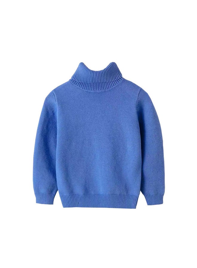 For Boys, Solid Color Collar, Single-layer Inner Layer, Children's Cotton Base - Image 2