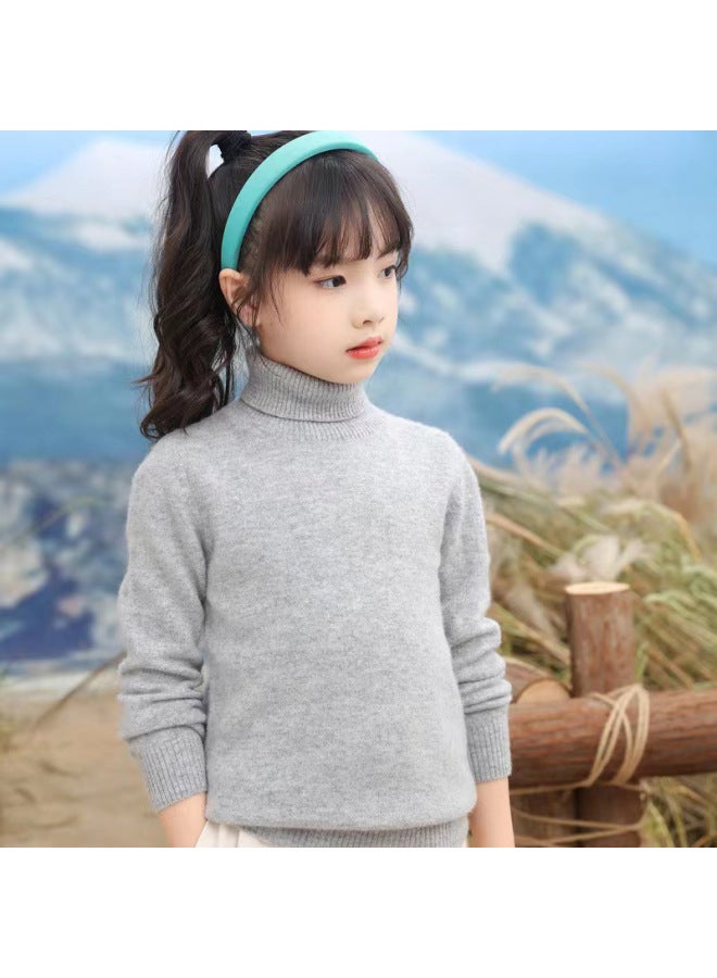 For Boys, Solid Color Collar, Single-layer Inner Layer, Children's Cotton Base - Image 4