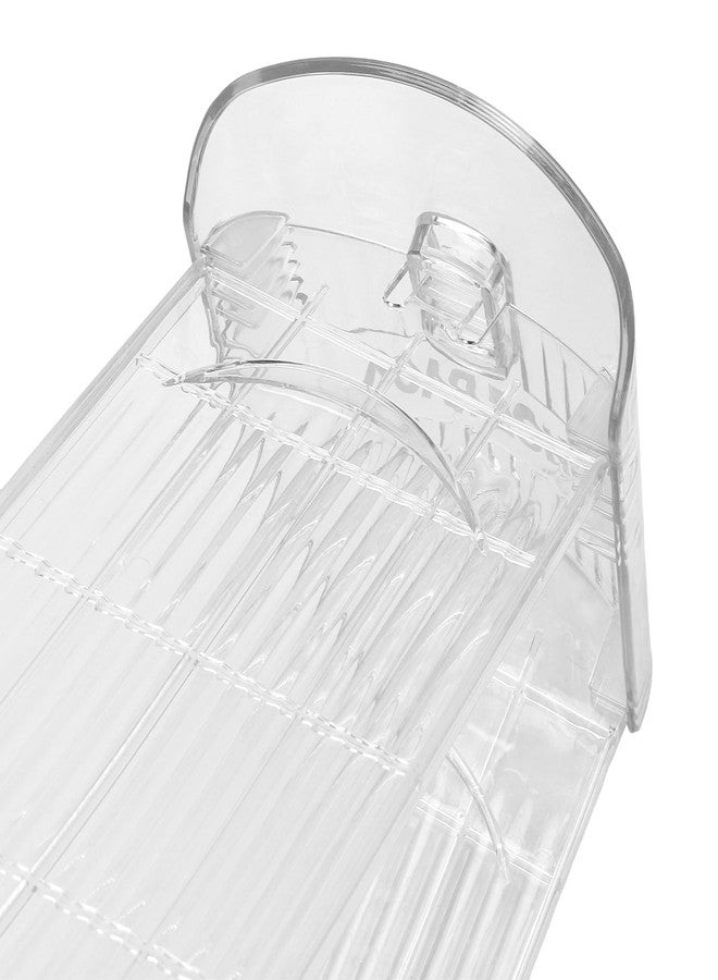 HOIGON 14 Pack Clear Shoe Slots Organizer, Adjustable Double Deck Shoe Rack, Stackable Design for Closet and Store, Space-Saving Shoe Display - Image 5