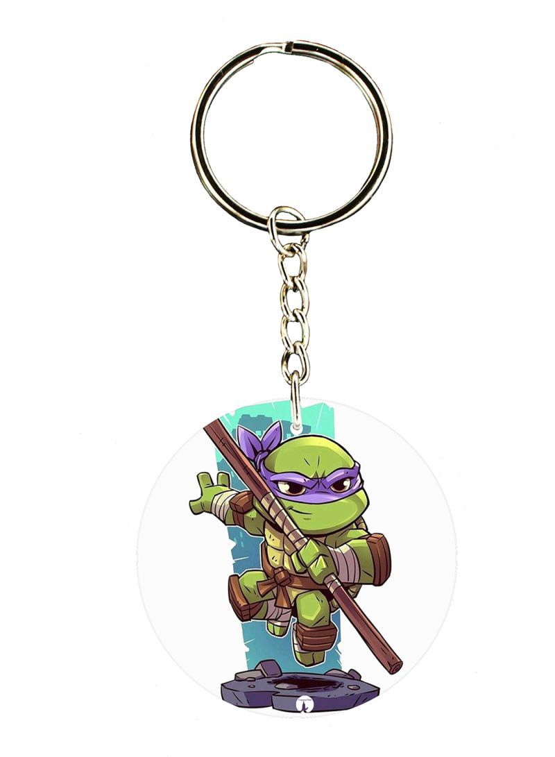 RKN Teenage Mutant Ninja Turtles Double Side Printed Keychain