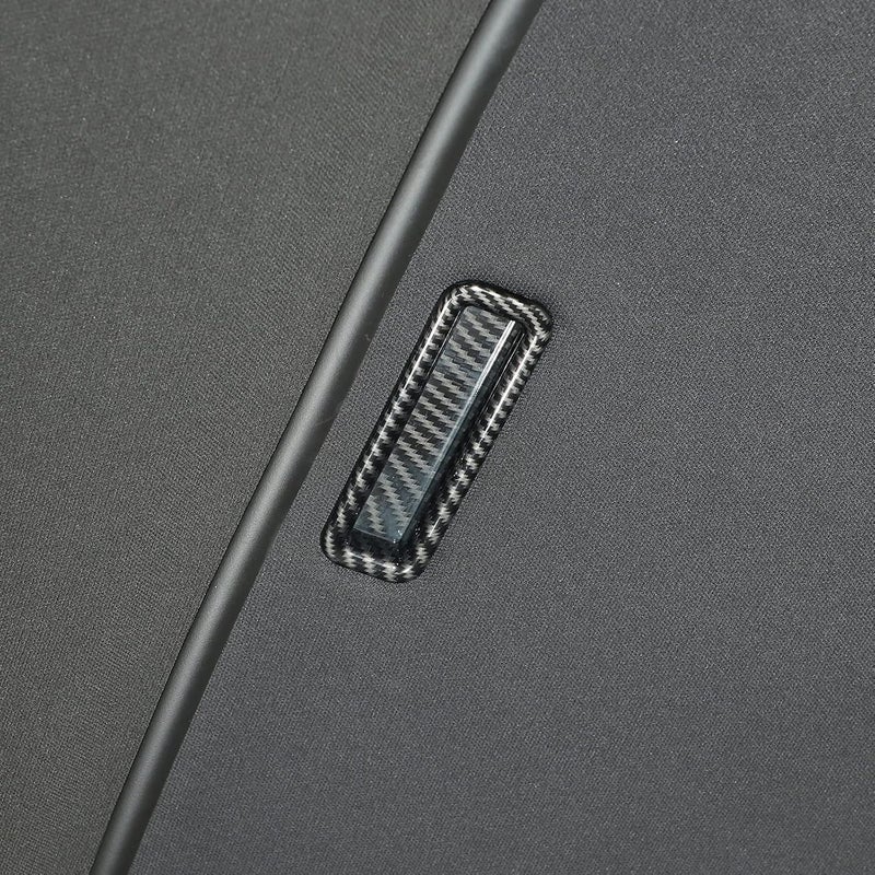 RT-TCZ Sunroof Visor Handle Switch Trim Cover for Chevrolet Camaro 2010-2015 - Carbon Fiber Grain - Image 4