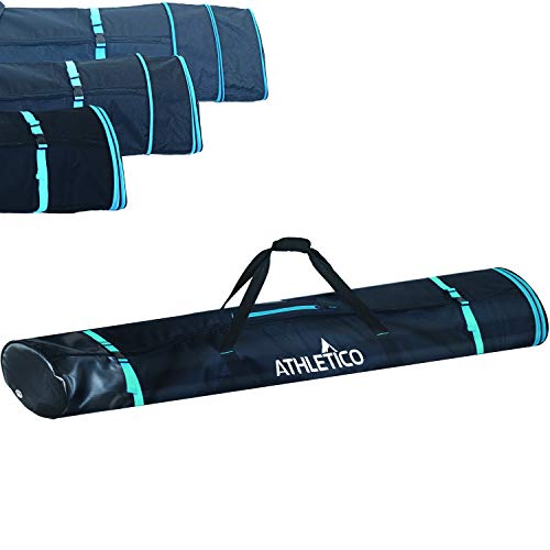 Athletico Dynamic Adjustable Length Ski Bag - Padded Ski Bag Adjusts from 170cm to 190cm - Image 1
