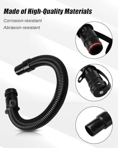 HUQUZN 38mm15In Drain Hose Replacement Fit for Tennant T3 T5 Replace 1043538 - Image 3