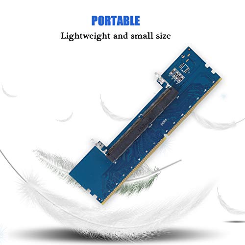 Ashata Laptop DDR4 RAM Adapter Card DDR4 SO DIMM to DIMM Memory RAM 4-Layered PCB Design Desktop DIMM Memory RAM Connector Card - Image 2