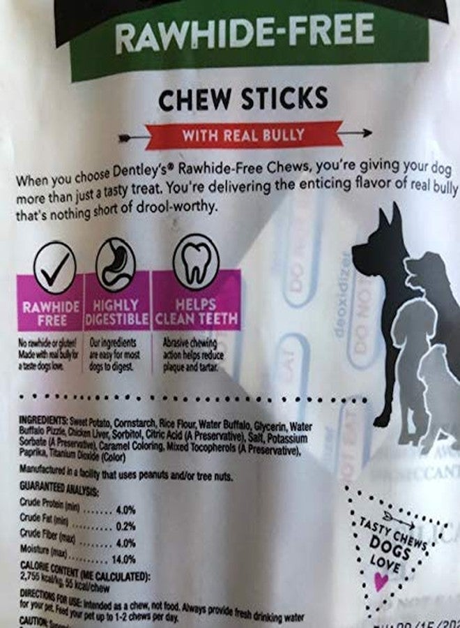 DENTLEY'S Dentleys`s Rawhide-Free Chew Sticks with Real Bully Highly Digestible 5-6 inch Sticks - Image 4