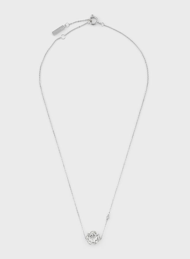 OLIVIA BURTON Tudor Rose Necklace Embellished with Crystals - 24100250 - Image 3