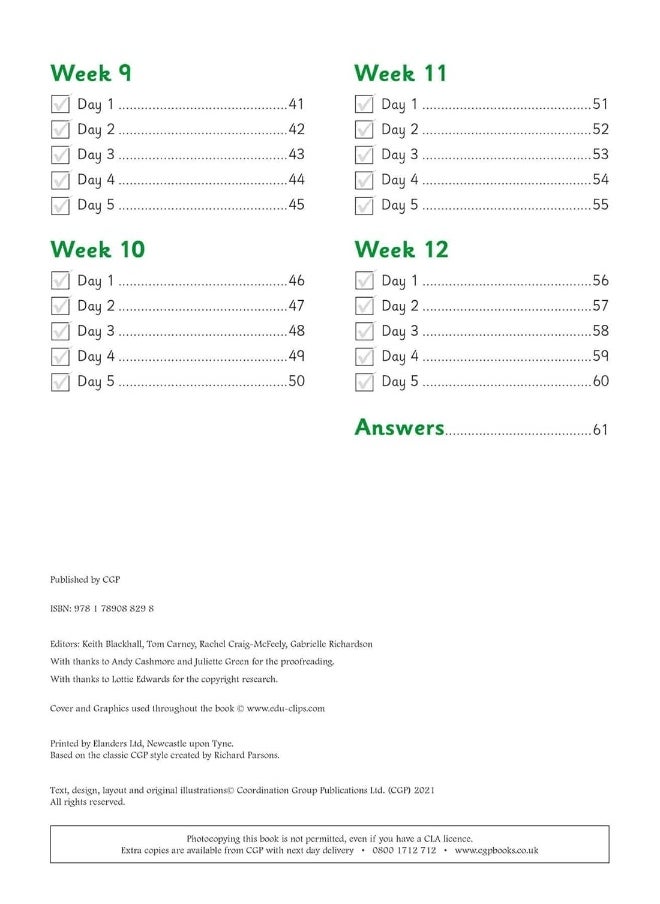 KS1 Spelling Year 2 Daily Practice Book: Spring Term