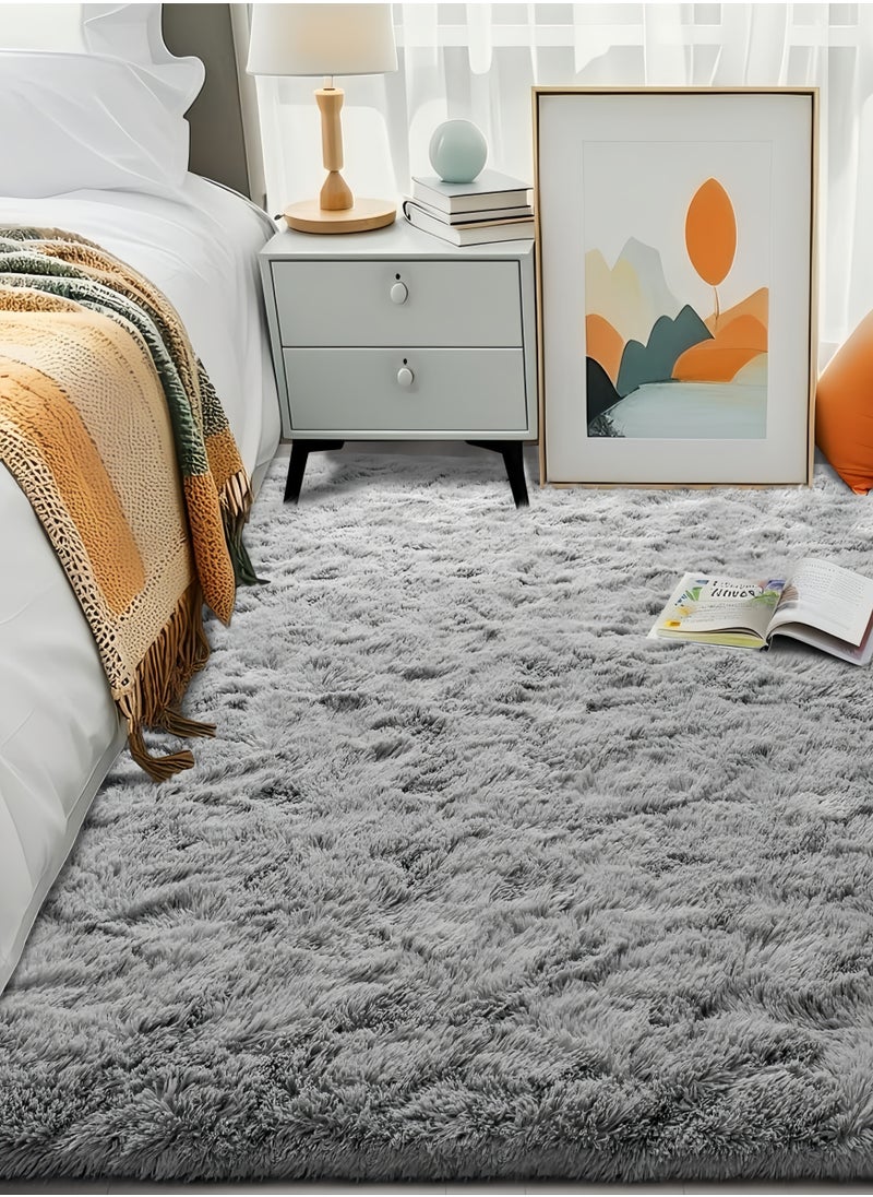 CHU DAI Luxury Large Area Rug Hotel Grade Ultra Soft Plush Fuzzy Non-Slip Carpets for Nursery  Living Room Bedroom Hypoallergenic Baby Safe  - Image 3
