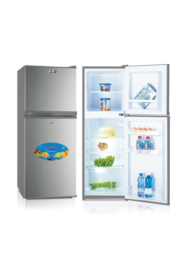 GENERALTEC Generaltec 137L Double Door Refrigerator with Freezer –  Energy Saving, 5-Year Compressor Warranty  - Image 3