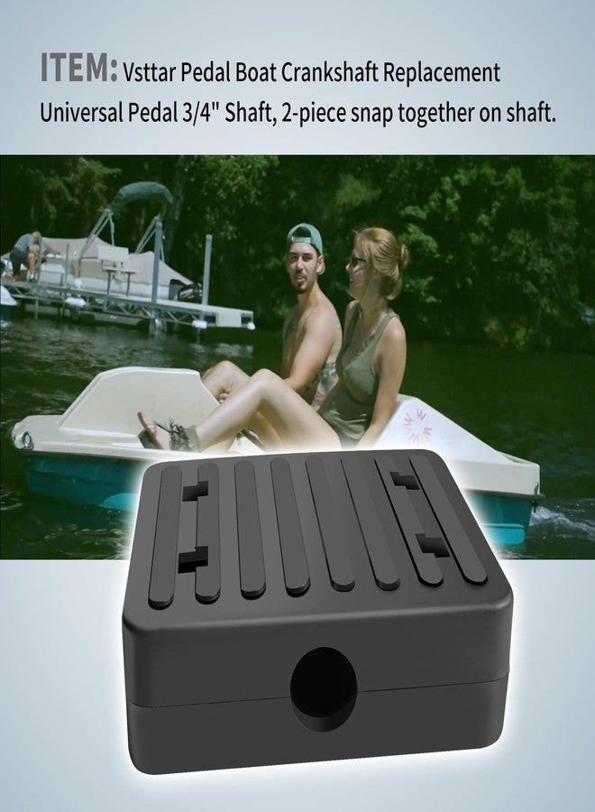 عمود كرنك بديل لقارب الدواسة من Vsttar، قطعة واحدة، مناسب لقوارب Sundolphin، وWater Wheeler، وSea Hawk، وAqua Toy Calypso، وASL، وPaddle Wheeler Sundolphin، وغيرها. - Image 5