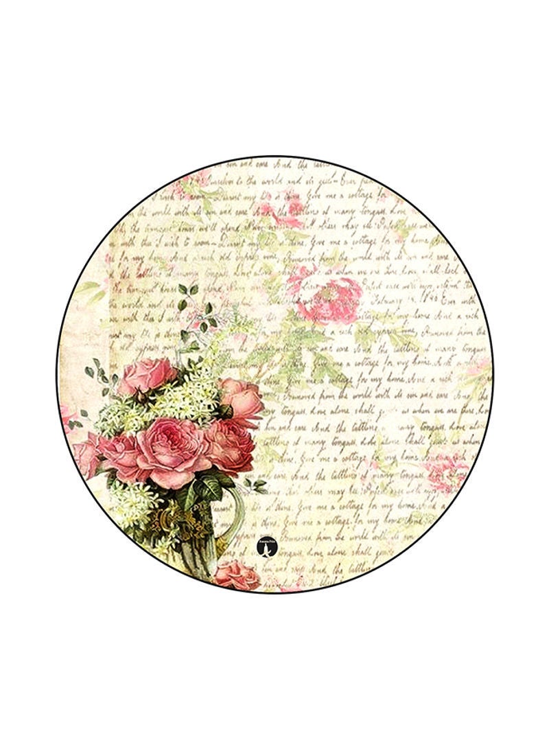 RKN Vintage Art Print Mouse Pad Multicolour