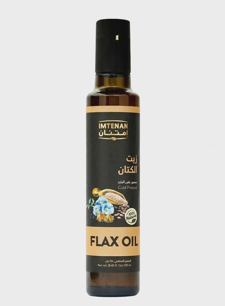 Imtenan Flaxseed Oil - 250ml - Image 1