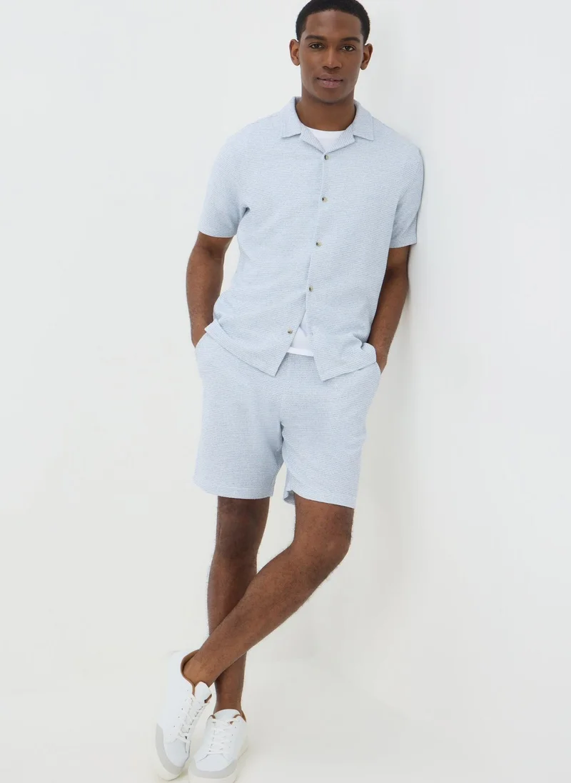 Matalan Light Blue Jersey Shirt