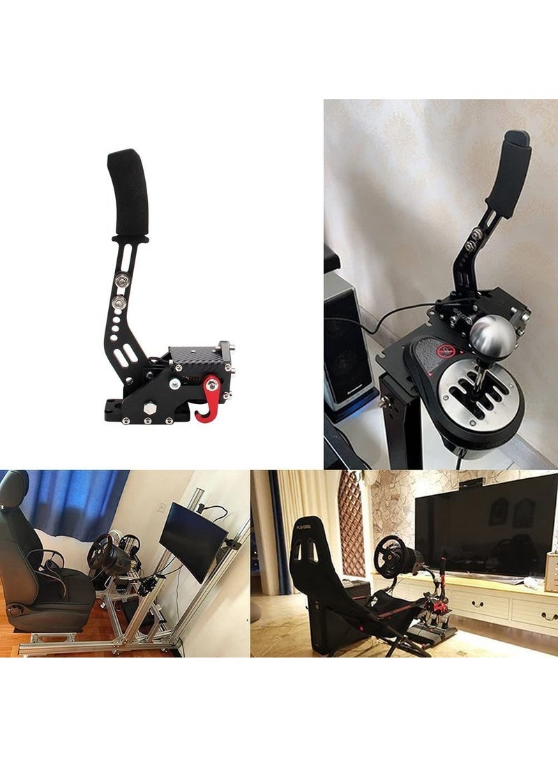 Generic - Brake System Handbrake For Rally For Logitech G29/G27/G25 PC Hall Sensor USB SIM Racing For Racing Games T300 T500 HB-1009 - Image 1