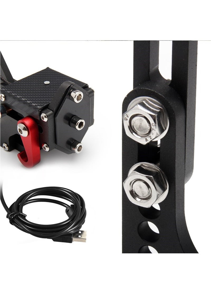 Generic - Brake System Handbrake For Rally For Logitech G29/G27/G25 PC Hall Sensor USB SIM Racing For Racing Games T300 T500 HB-1009 - Image 1