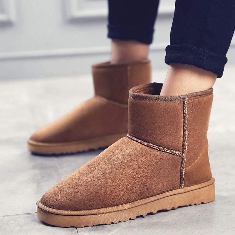 Shoes Snow Boots Men'S Cotton Shoes Couple Style Winter New Korean Style Warm Women'S Shoes High - Image 2