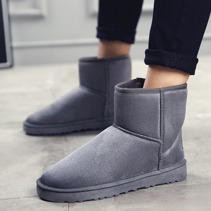 Shoes Snow Boots Men'S Cotton Shoes Couple Style Winter New Korean Style Warm Women'S Shoes High - Image 4